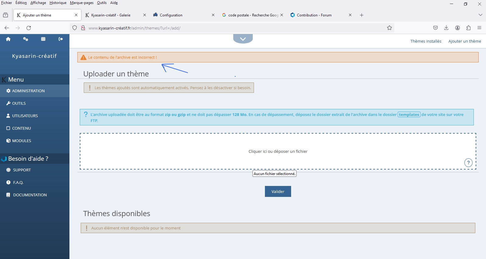 capture_erreur_upload_theme